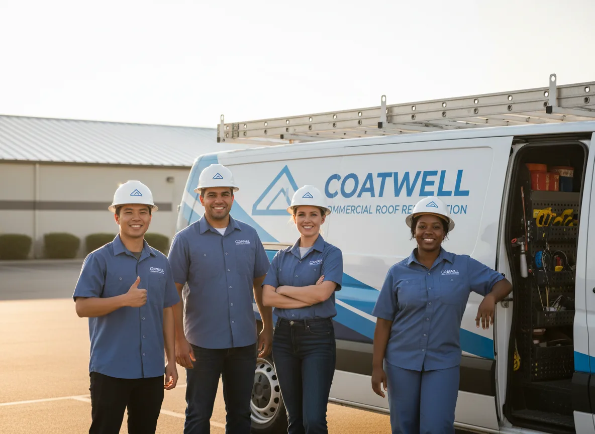 Commercial roof coating company in Hartfield, VA